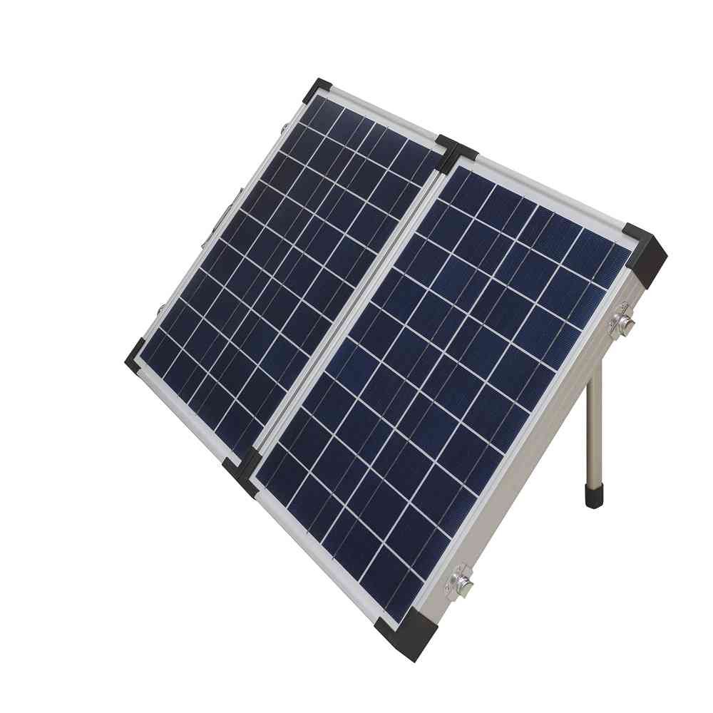 Hinergy Caravan Solar Panels 100 Watt 2x50W with Off Grid Solar Charge Controller 12V for RV Boat Caravan Thumb 2