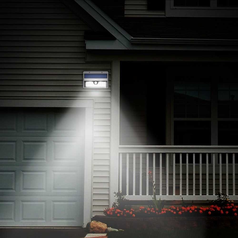 Solar Motion Sensor Lights Wall Lights Outdoor Solar Energy Powered Security Light Solar Light for Patio Deck Yard Garden Thumb 5