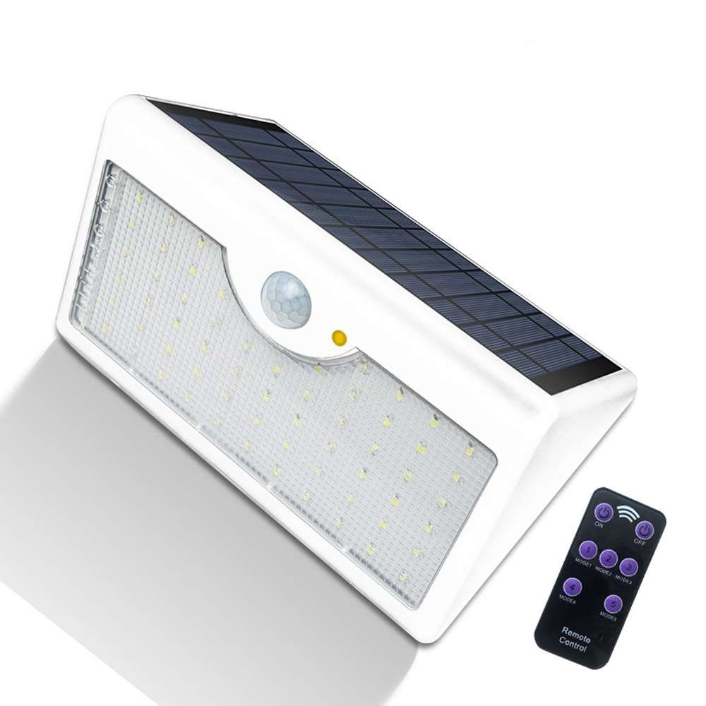 Buy LED Solar Wall Mount Outdoor Lights with Remote Control from China Thumb 2