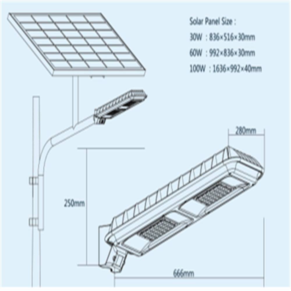 LED Solar Street Light for Municipal Engineering from China Manufacturer Thumb 2